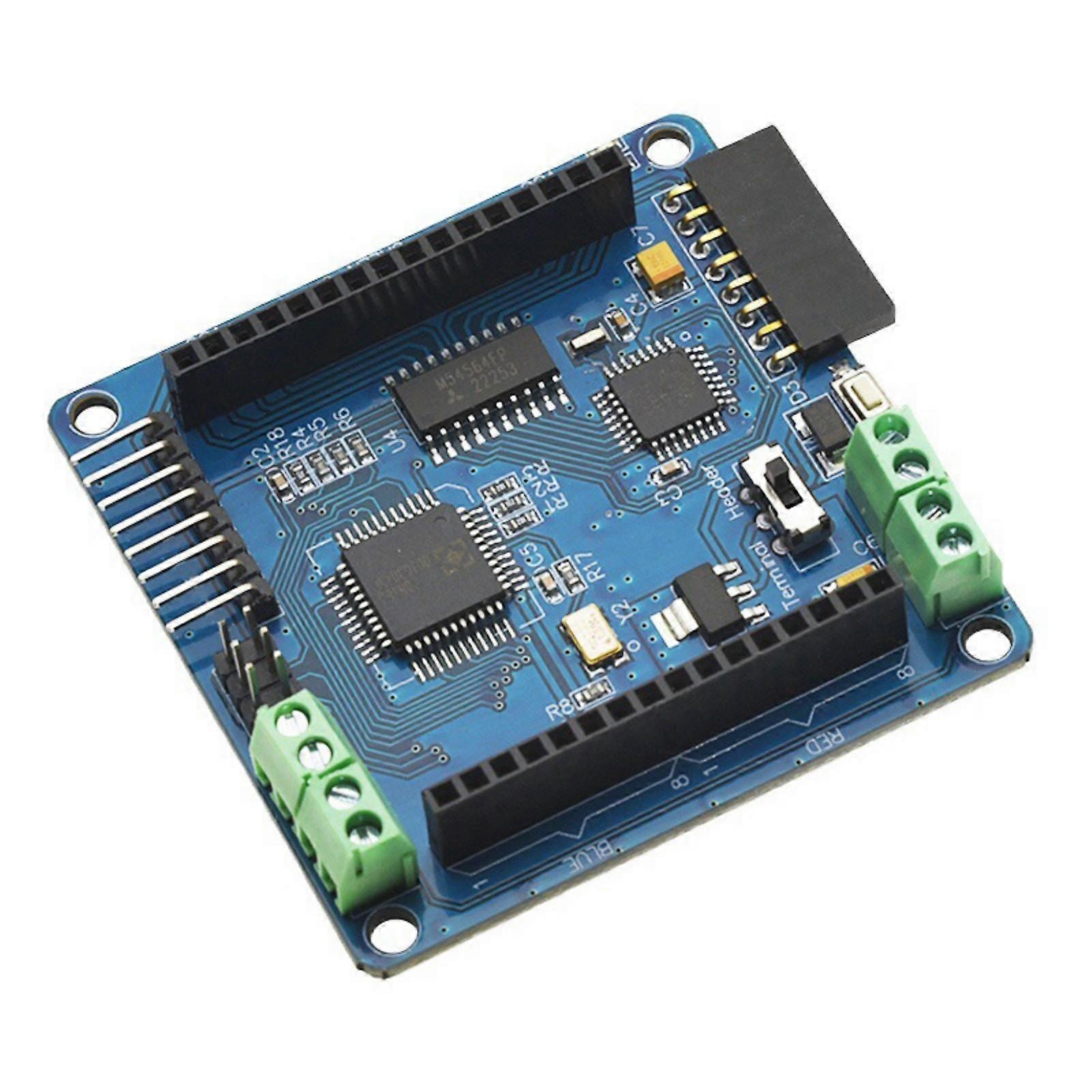 8x8 Full Color LED Driver Shielding Module For 8x8 Common Anode Display Panel Programming Projects