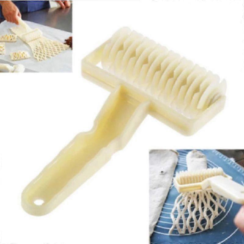 Dww-1 Diamond Pattern Roller, Plastic, White, 20*12.2cm