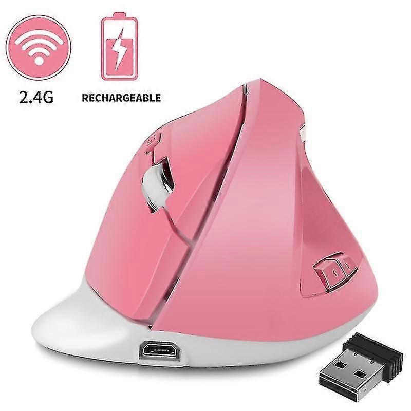 Rechargeable Wireless Mouse Ergonomic Vertical Mouse For Notebook Pc Laptop