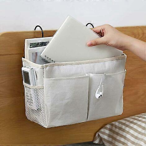 This multi-functional bedside hanging storage basket is suitable for bunk beds,