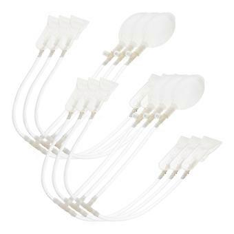 6er-Pack Hasenmütze aus Plüsch mit beweglichen Ohren, Ersatz-Hüpfohren, Mützenzubehör für Kinder, DIY-Kopfbedeckungen und Tiermützen-Accessoires, lustige und interaktive Hüte