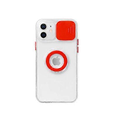 Case For iPhone 13 in Red With Camera Lens Protection
