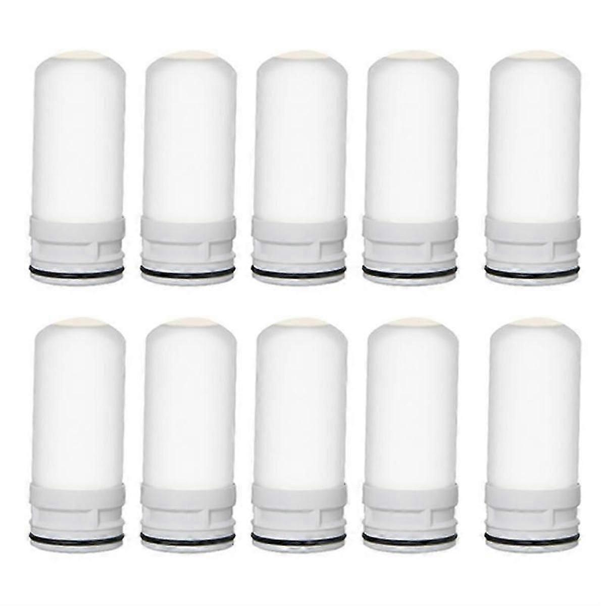 10 PCS Faucet Water Filter Ceramic Remove Practical
