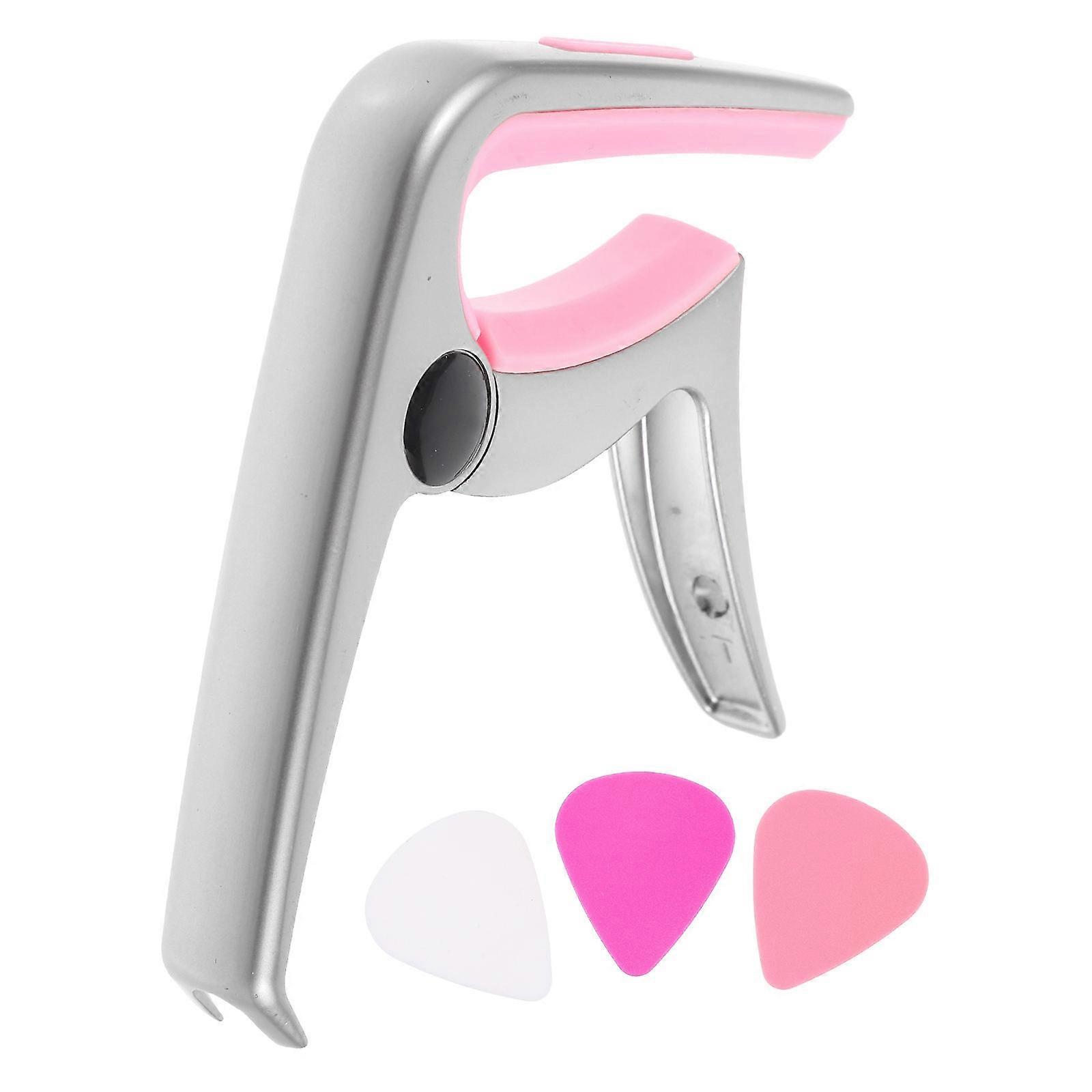 Gitarr Capo Gitarr Clamp Stämapparat Gitarrklämma Elgitarr Capo Akustisk Gitarr Klämma