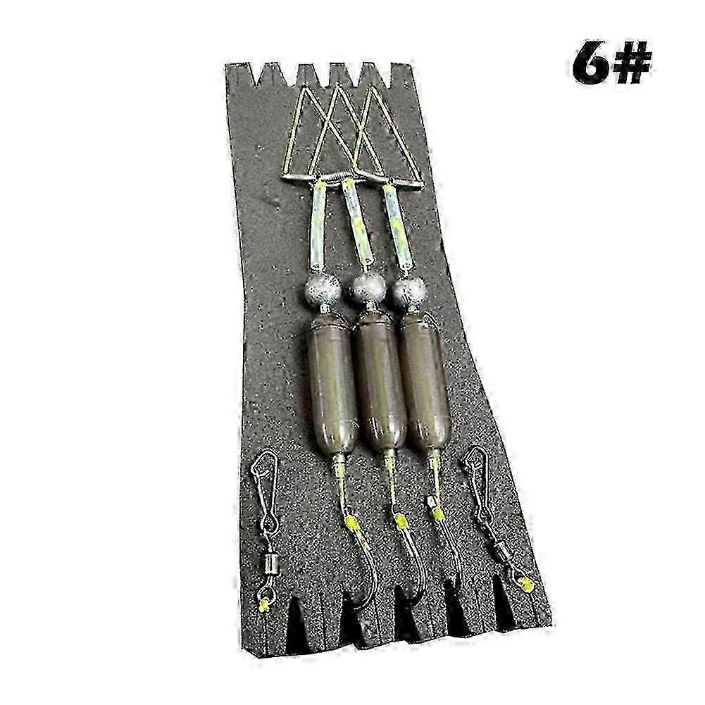 Fishing Triple Hook, Reverse Hook Set, Reverse Bottom Line Free Floating 2025