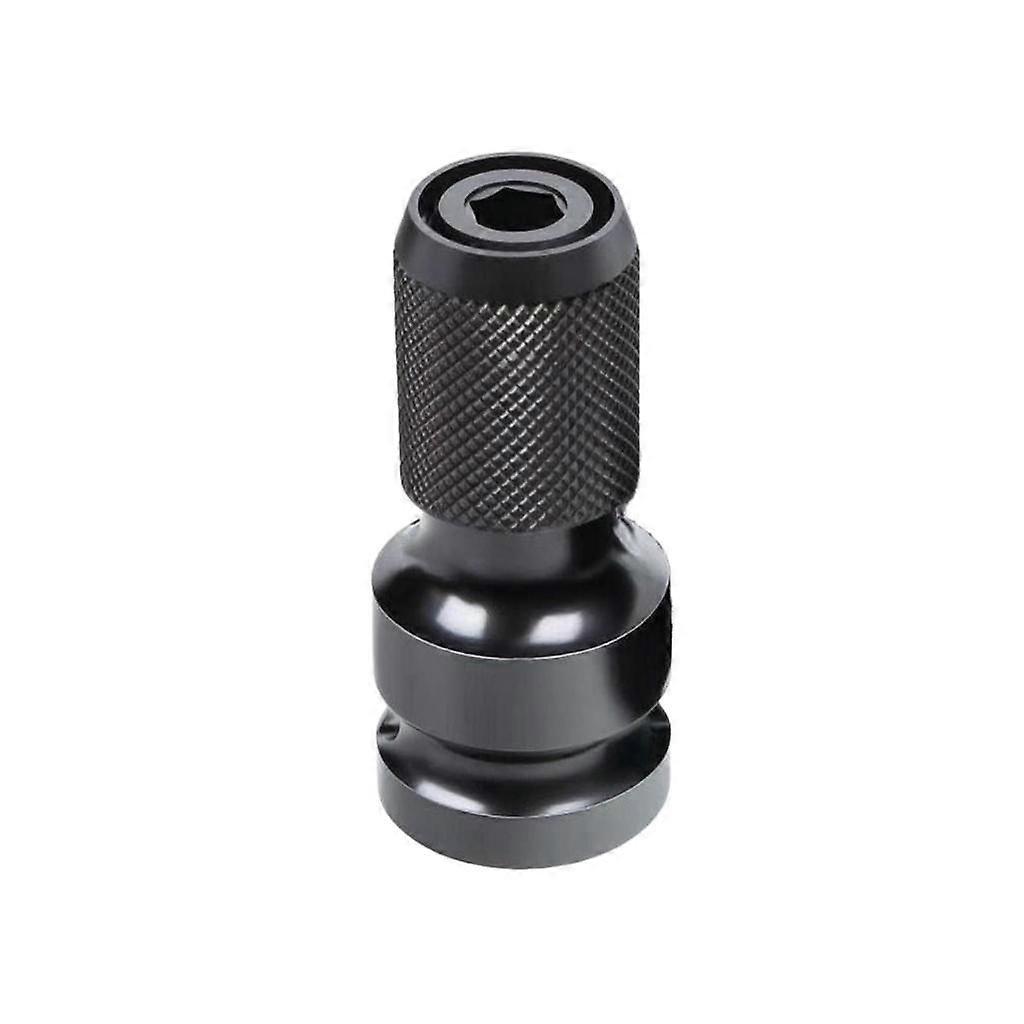 1/2 Universal Socket Adapter Knurled Grip Telescopic Socket Adapter Hex Opening