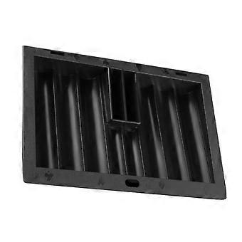 Poker Chip Tray Plastic Table Chip Tray for Storage Black Durable Holder