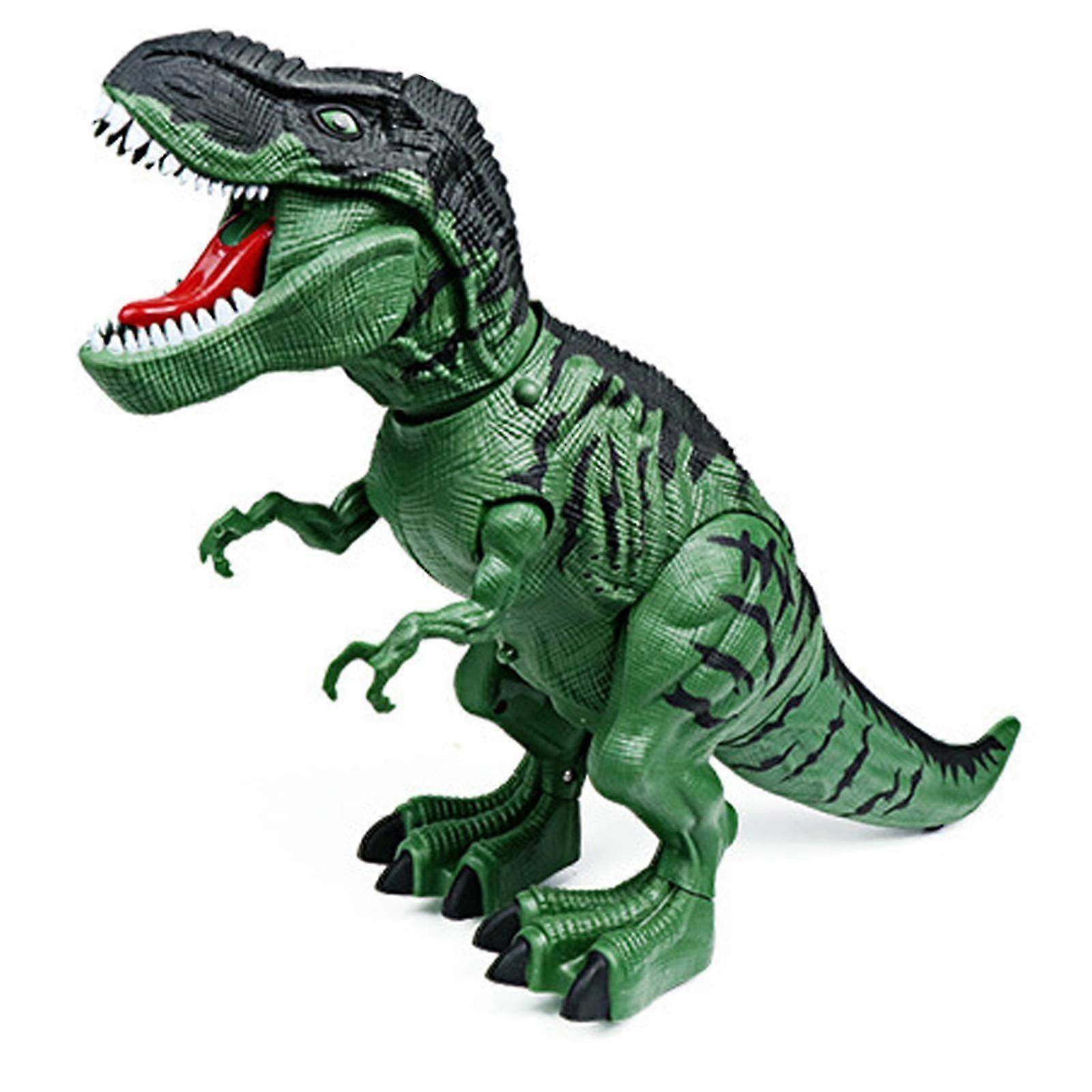 DinosaurTrexToyRealisticWalkingTyrannosaurusRexMulti-FunctionRCTrexToyFigurewithRoaringSprayingFunctionGood