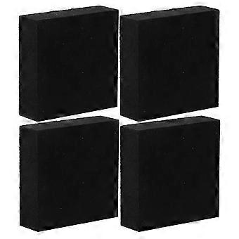 Shockproof Rubber Mat, Thickened and Wear-Resistant, 5x5x1.5cm, Floor Protection Mat compatible with Sports Equipment