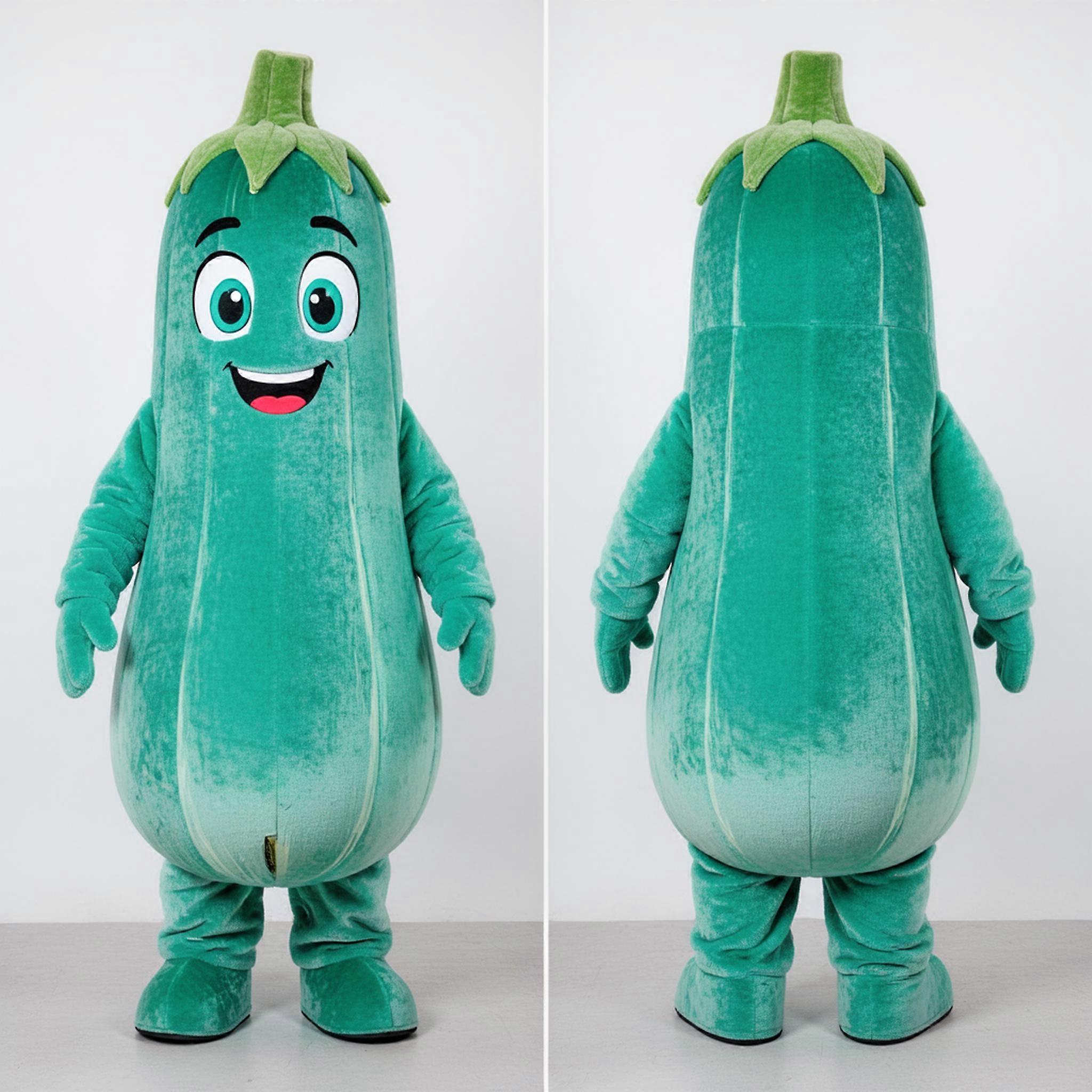 MASTICOT Turquoise Velvety Zucchini Mascot