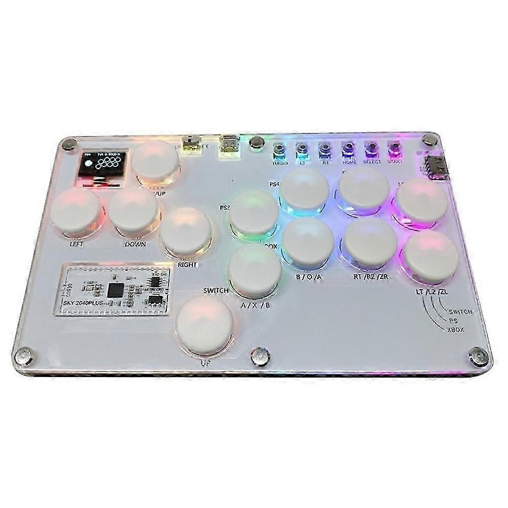SKY2040PLUS 13-Key Arcade Game Controller Controller Rodless Game Combat Stick Mechanical Button D