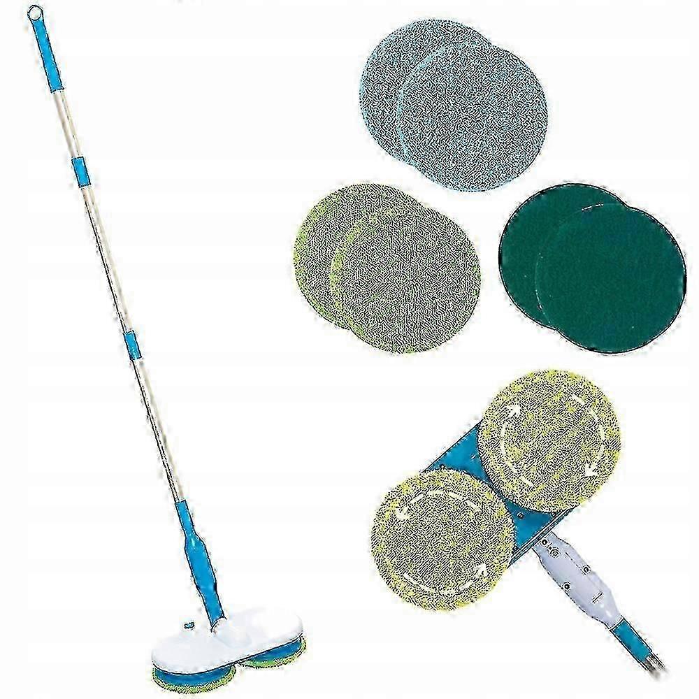 Wireless Electric Rotary Mop 6 Overlays