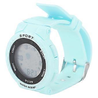 Orologio multifunzione per bambini, impermeabile, luminoso e con sveglia, ideale per sport all'aria aperta, con cassa in ABS e cinturino in gomma.