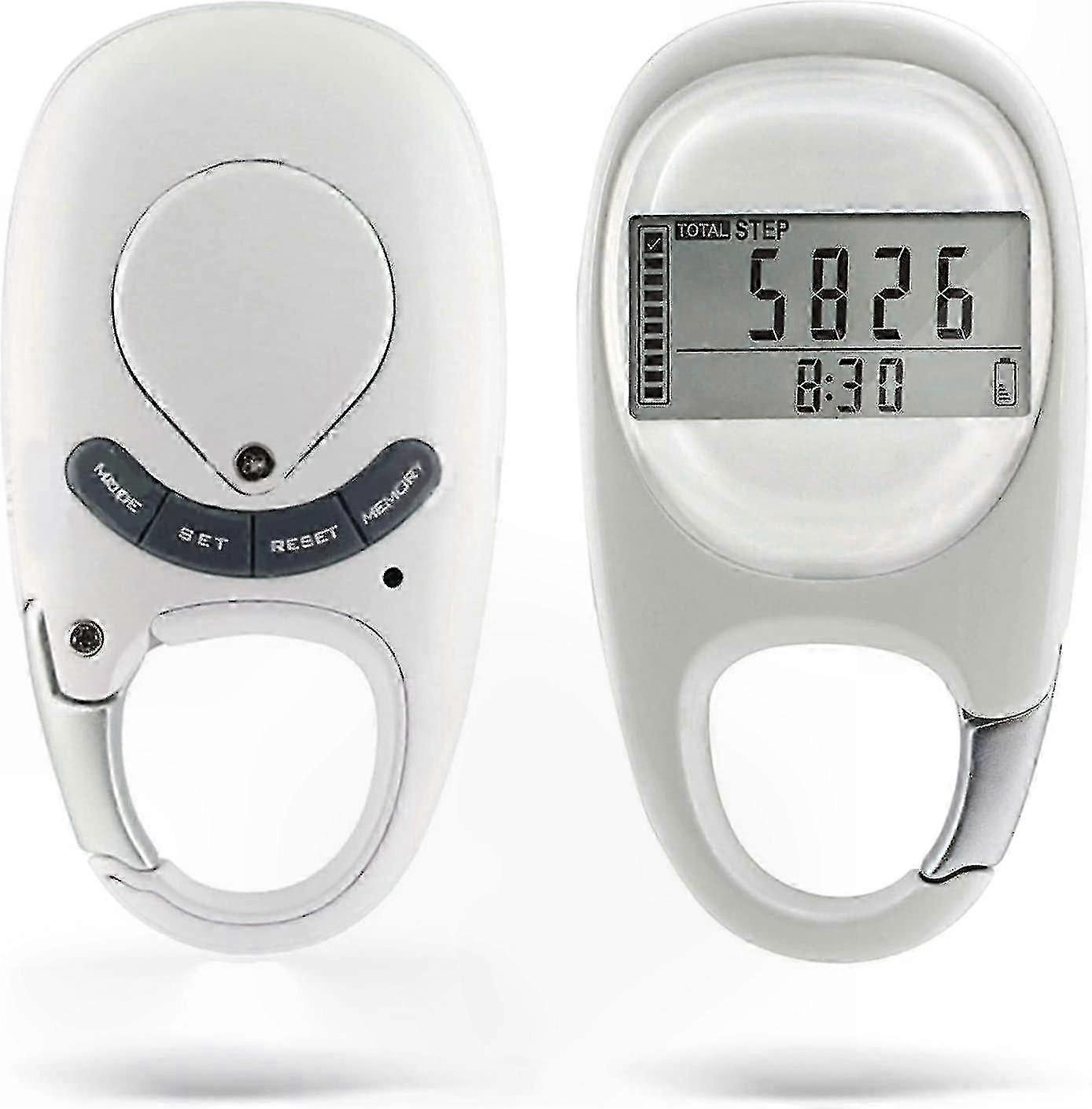 Step Counter with Clip for Precise Daily Step Tracking