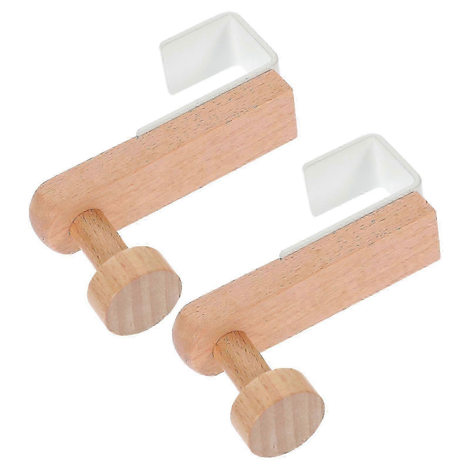 Compact Over Door Hat And Towel Hooks