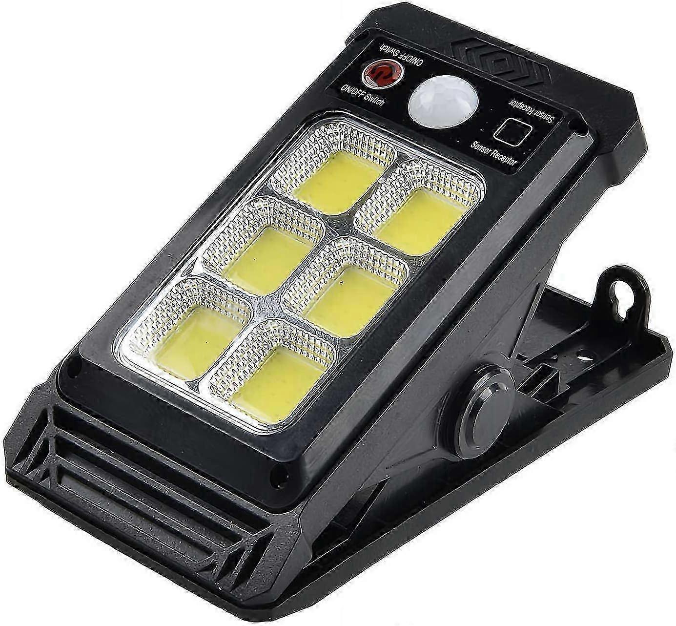 Solar Powered Clip Light Outdoor Motion Sensor