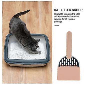 Pá para areia de gato durável com boca larga