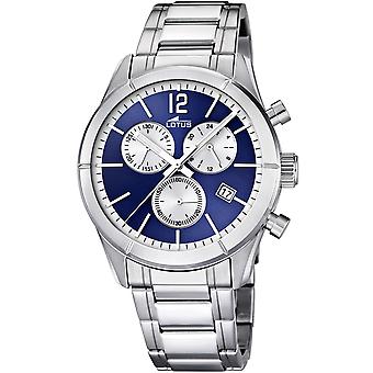 Lotus Quartz Analog Man Watch with L15849/7 Stainless Steel Bracelet