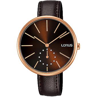 Lorus woman Quartz Analog Woman Watch with Cowskin Bracelet RN424AX9