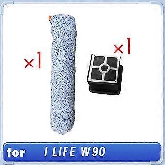 Walzenbürste und Filter für W90 kabellose chemische Reinigung Smart Sweeping Roboat Staubsauger