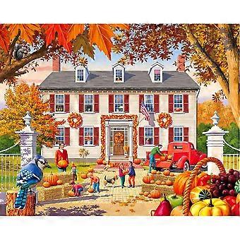 Fall Farmhouse Advanced Challenge Puzzle JI-1589