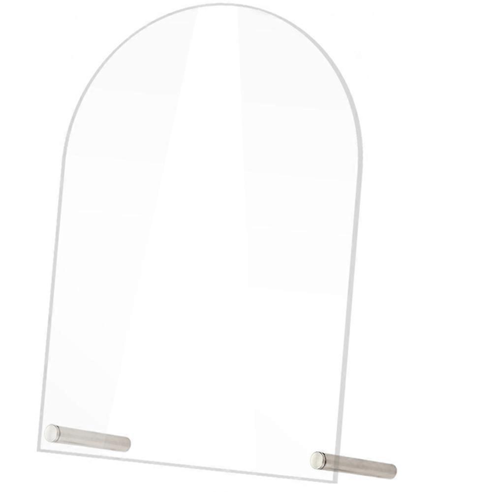 Wedding Decoration Multi Function Seating Signs Rectangular Shape Transparent Color 1Set