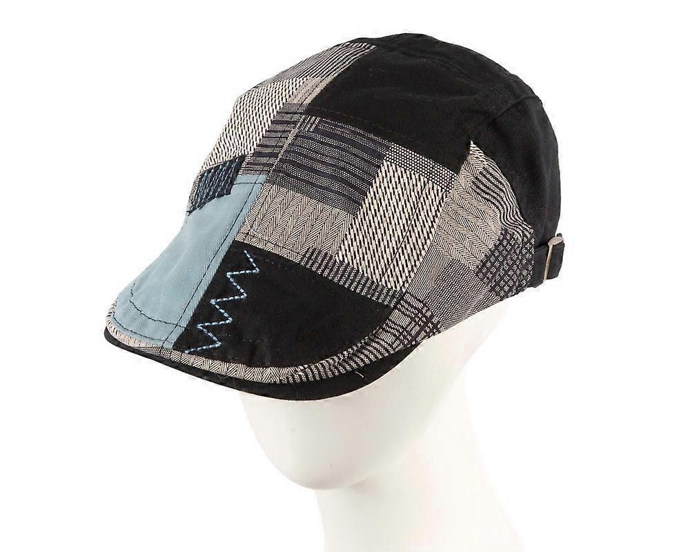 Patchwork Flat Cap by Max Alexander M154BL
