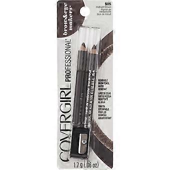 Covergirl Easy Breezy Fill + Define Eyebrow Pencil Rich Brown .06 Oz