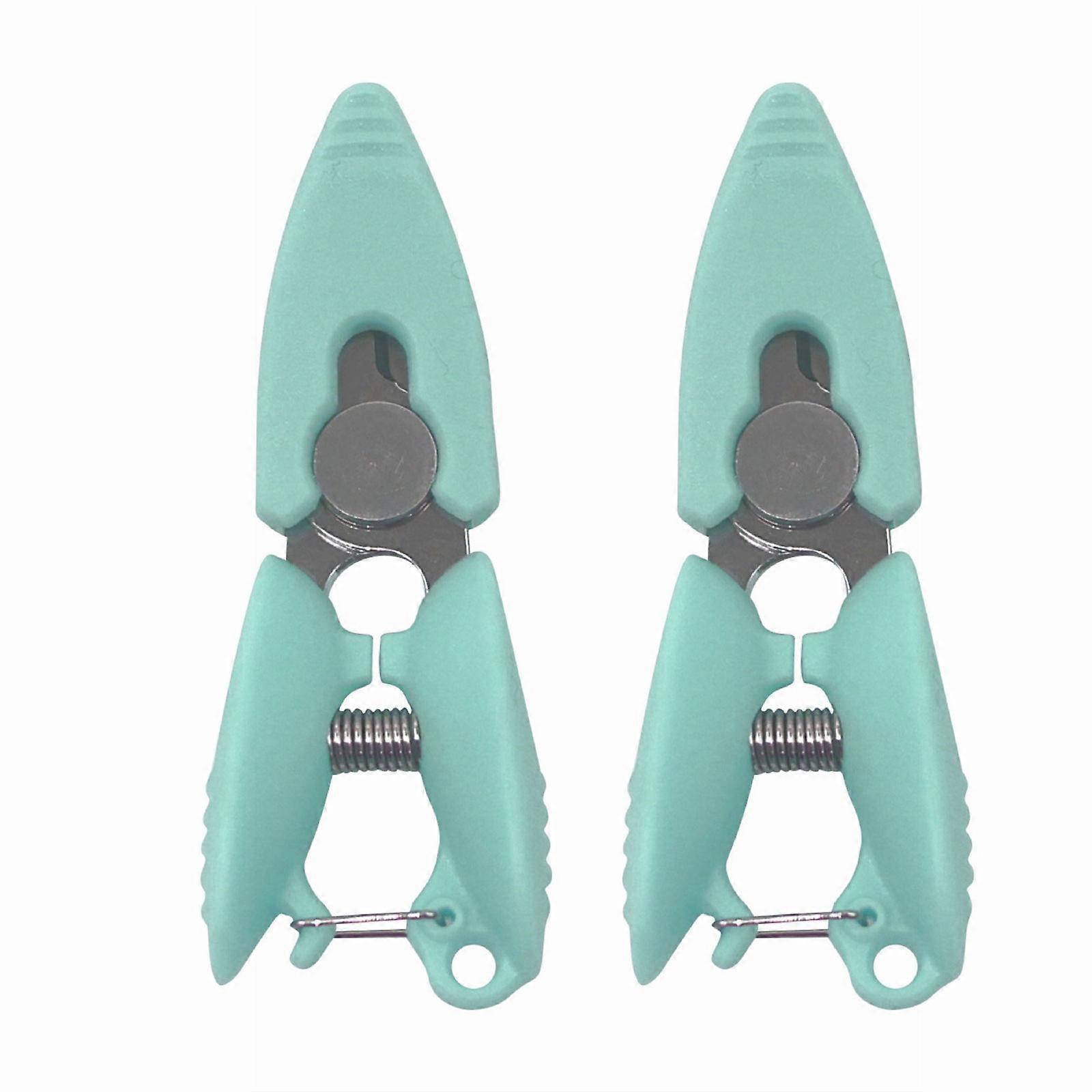 Compact Spring-Open Craft Scissors