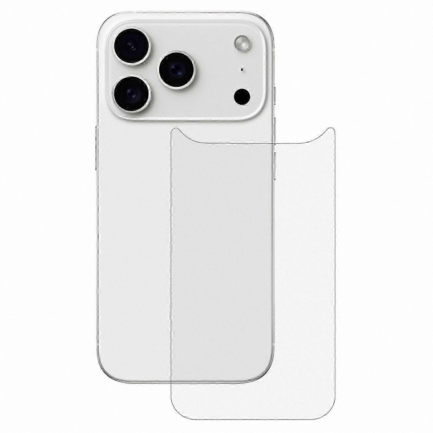 Clear TPU Hydrogel Back Screen Protector for 17 Pro Phone Model