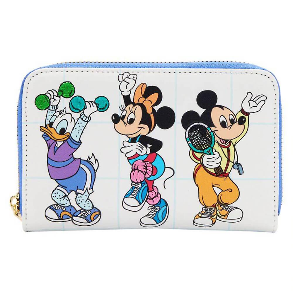 官方授权 Disney Mousercise Zip Purse 钱包卡通人物