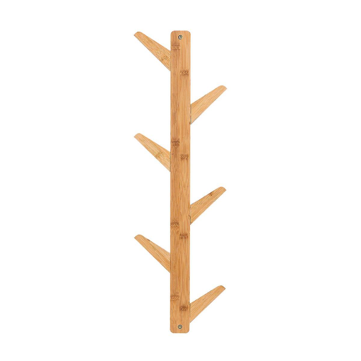 Väggmonterad Klädhängare, Bambu - 78 cm