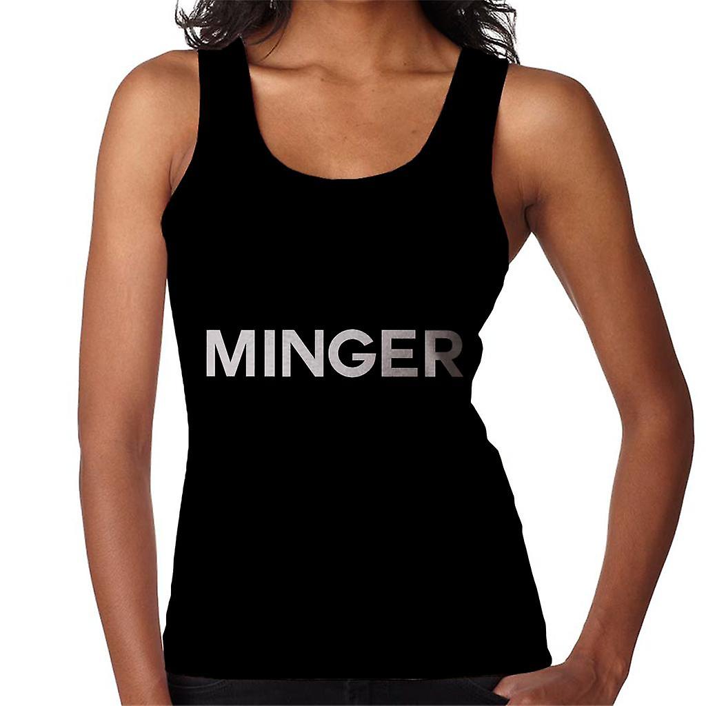 Minger slagord kvinners Vest