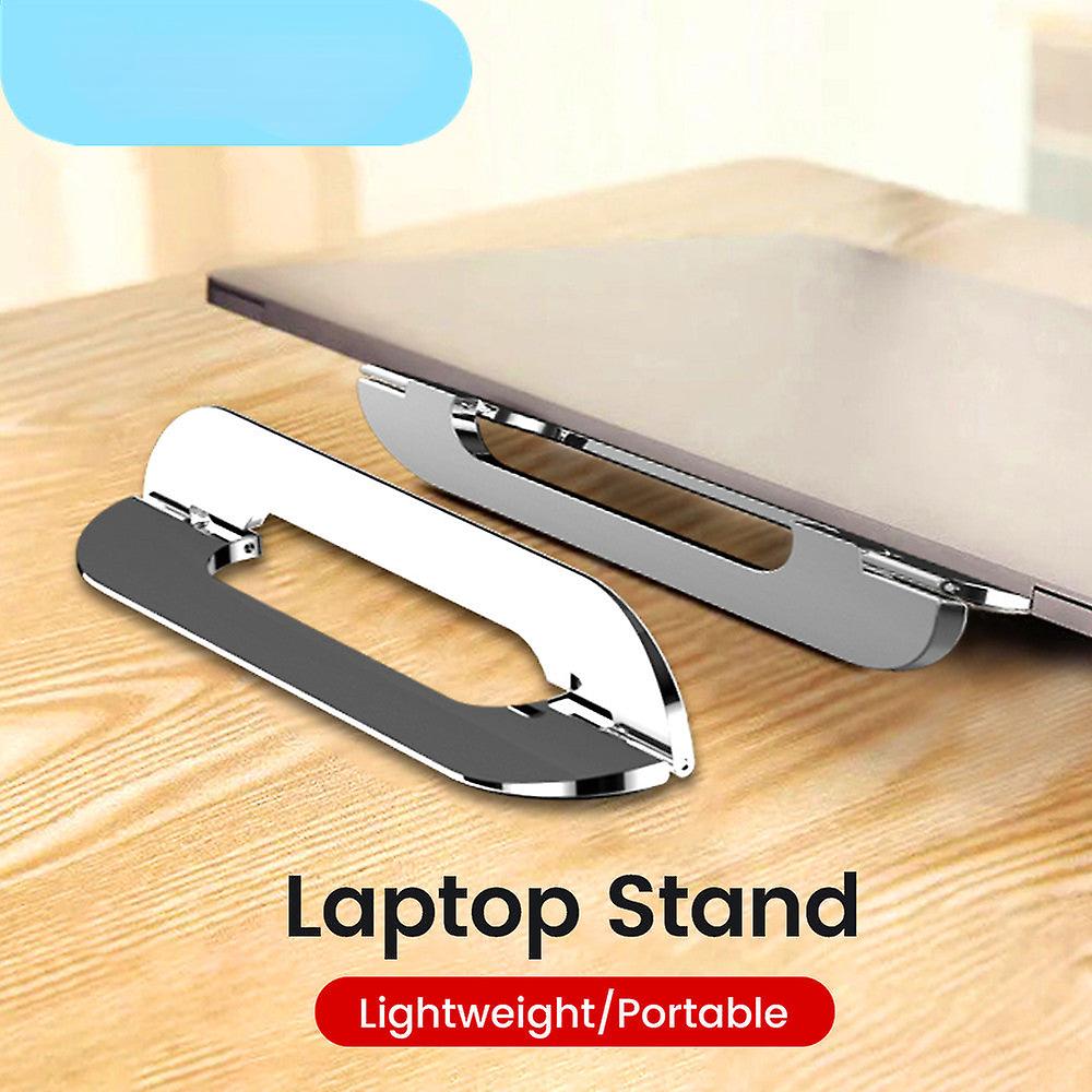 Zinklegierung Notebook-Unterstützung Laptop-Ständer für Schreibtisch faltbare Halterung für Macbook Ipad Basishalterung für Laptop & Tablet-Zubehör