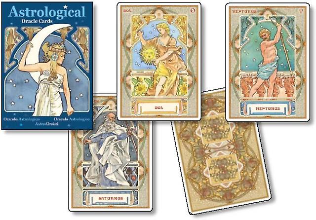 Astrological Oracle Cards by Lunaea Lunaea Weatherstone Weatherstone Multiplecomponent retail product Book