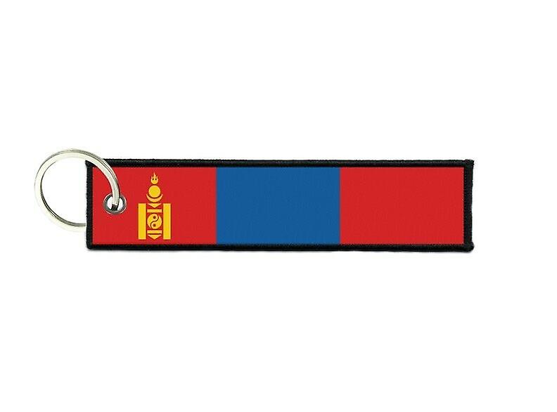 Port Cles Key Cle Homme Homme Fabric Brode Prints Mongolian Mongolian Flag