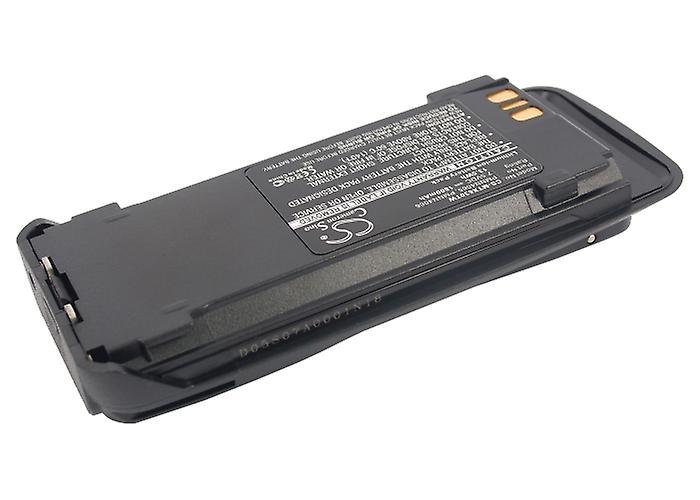 5 Batteries Rechargeables 2600mAh Pour Motorola MOTOTRBO DGP6150+, DP3401, DP3400 - 7,4V Li-ion - Avec Clip De Ceinture