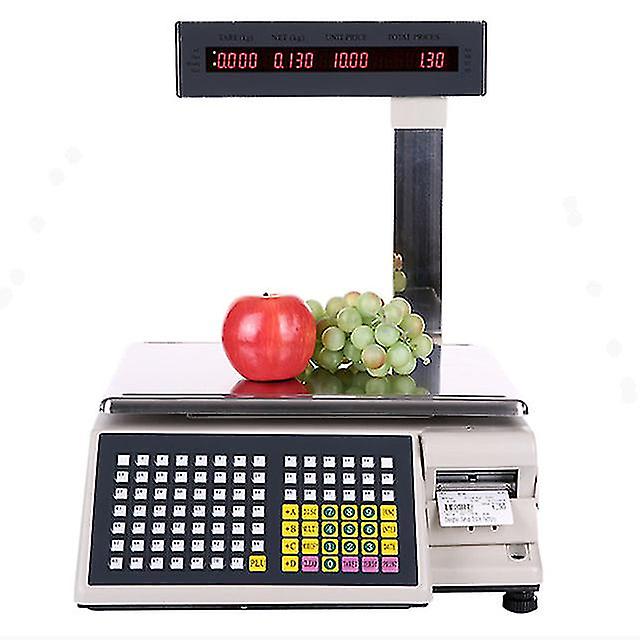 Tm-30kg/10g Barcode Scale Label Printing Scales Electronic Retail Price Computing Scales Tm-ab Commercial Scales