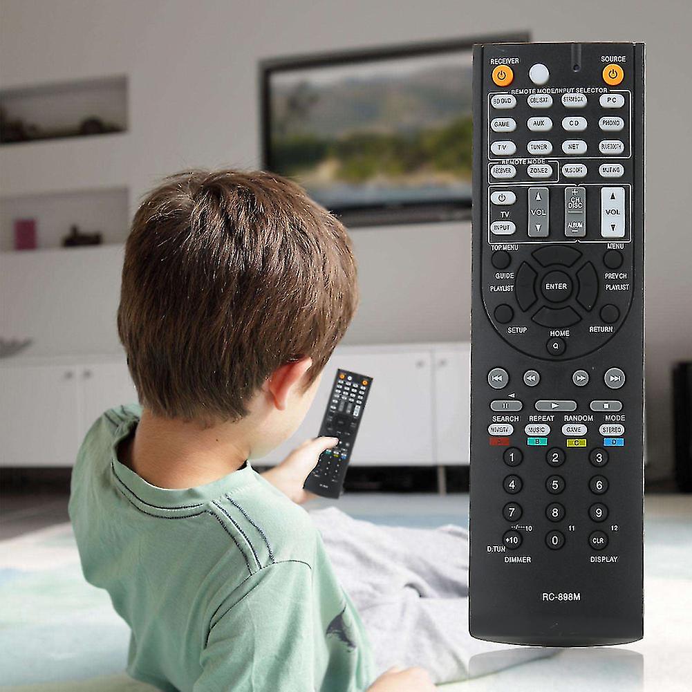RC-898M Telecomando Di Ricambio Per Onkyo TX-NR636, TX-NR545, TX-NR646, TX-NR747 – Nessuna Programmazione, Pronto All'Uso