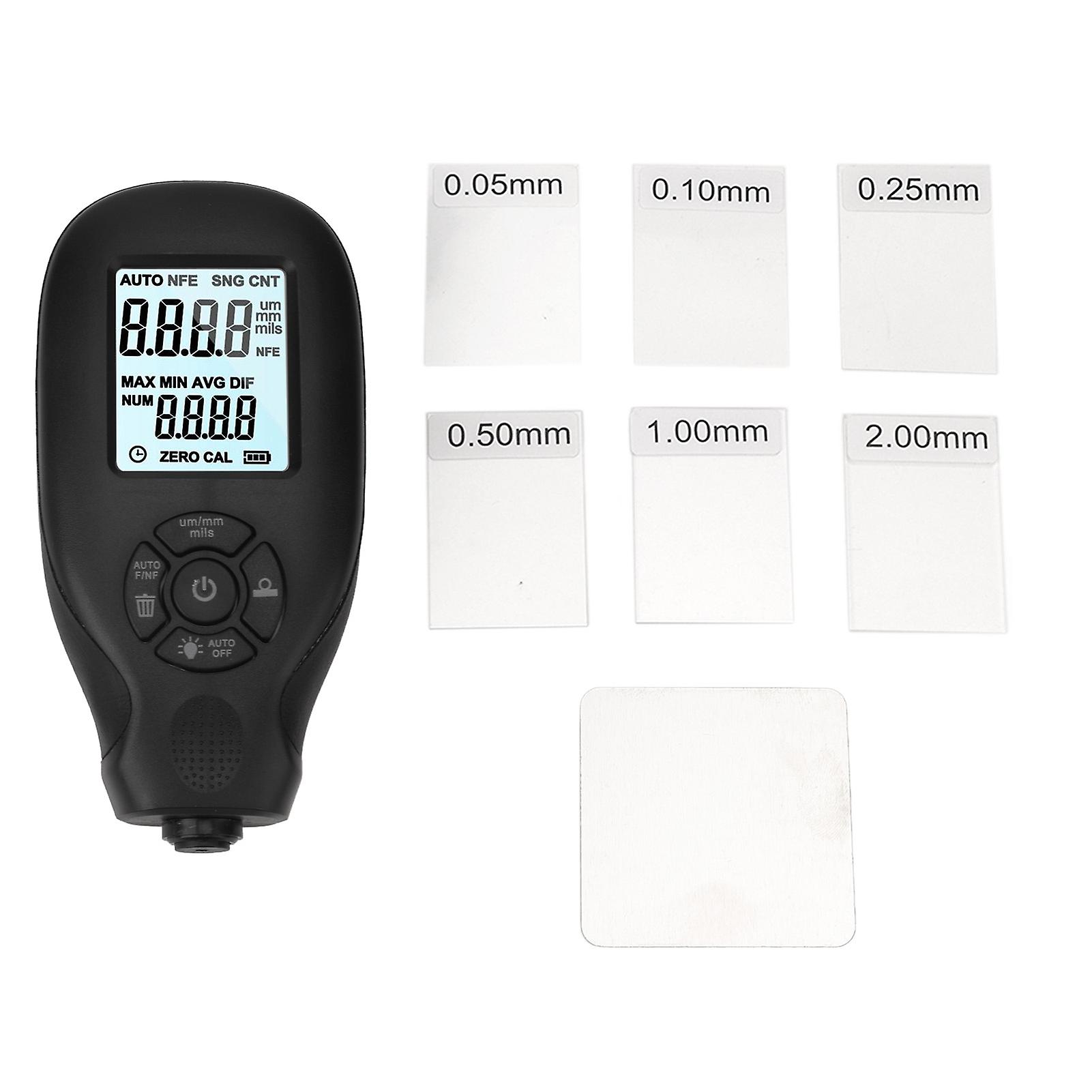 Professional Automotive Coating Thickness Gauge, Digital Coating Depth Tester for Accurate Car Paint Measurement, Sturdy And Reliable Non-Battery