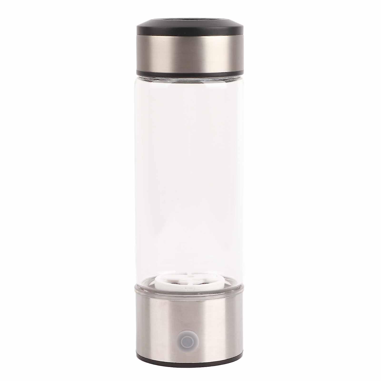 450ML Portable Hydrogen Water Bottle with Alkaline Filter for US Outlets