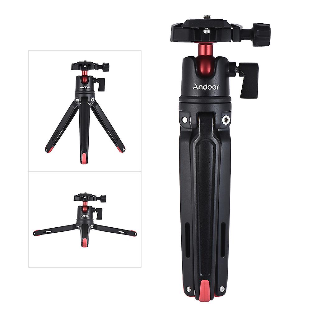 Mini Handheld Travel Tabletop Tripod Stand  With Ball Head