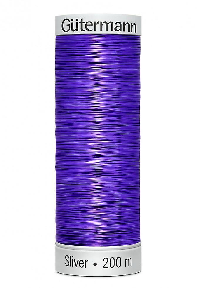 Gutermann Sulky Sliver Embroidery Thread 200m 8050 - each