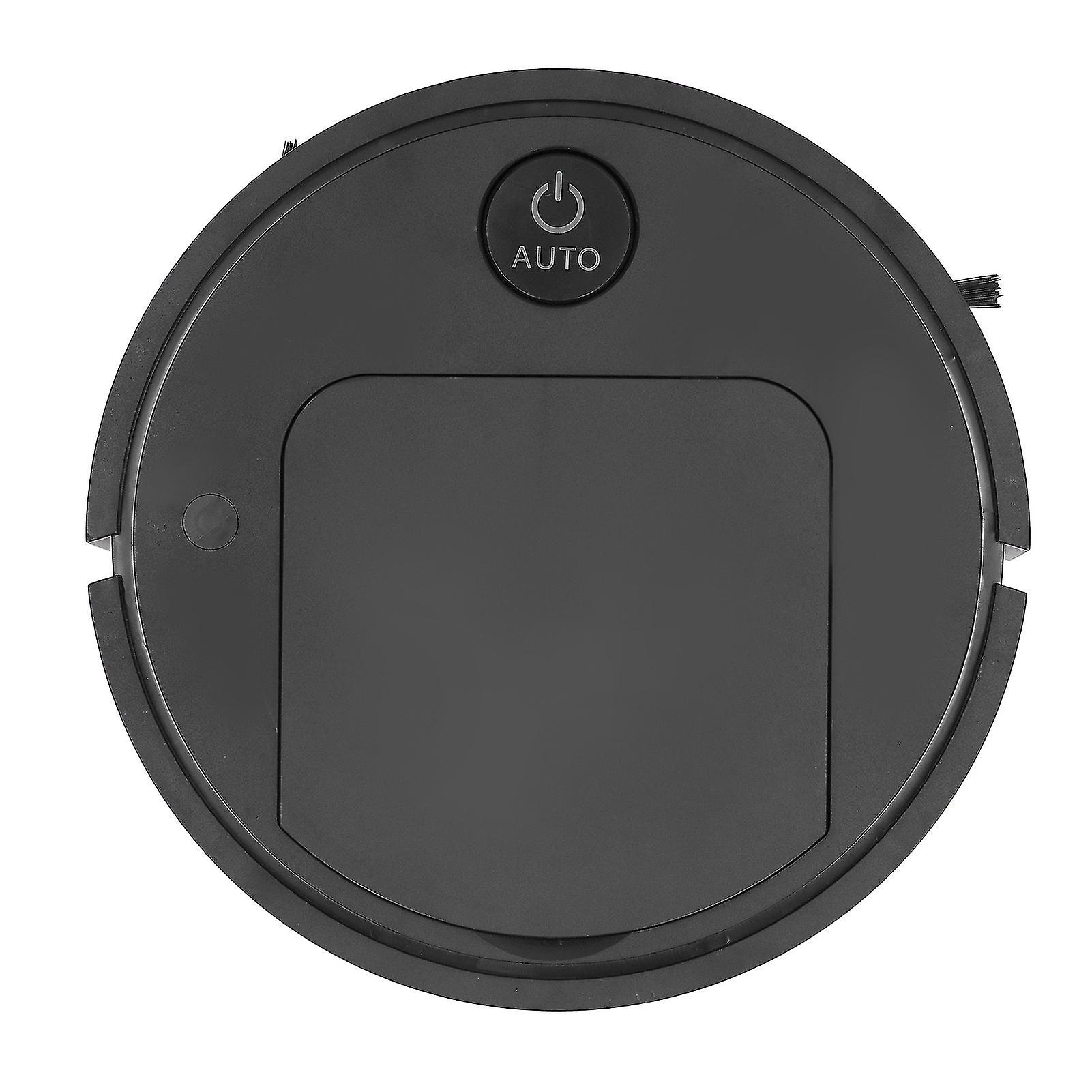 3 in 1 Practical Smart Sweeper Mini Size USB Charging Intelligent Sweeping Machine for Home Black 