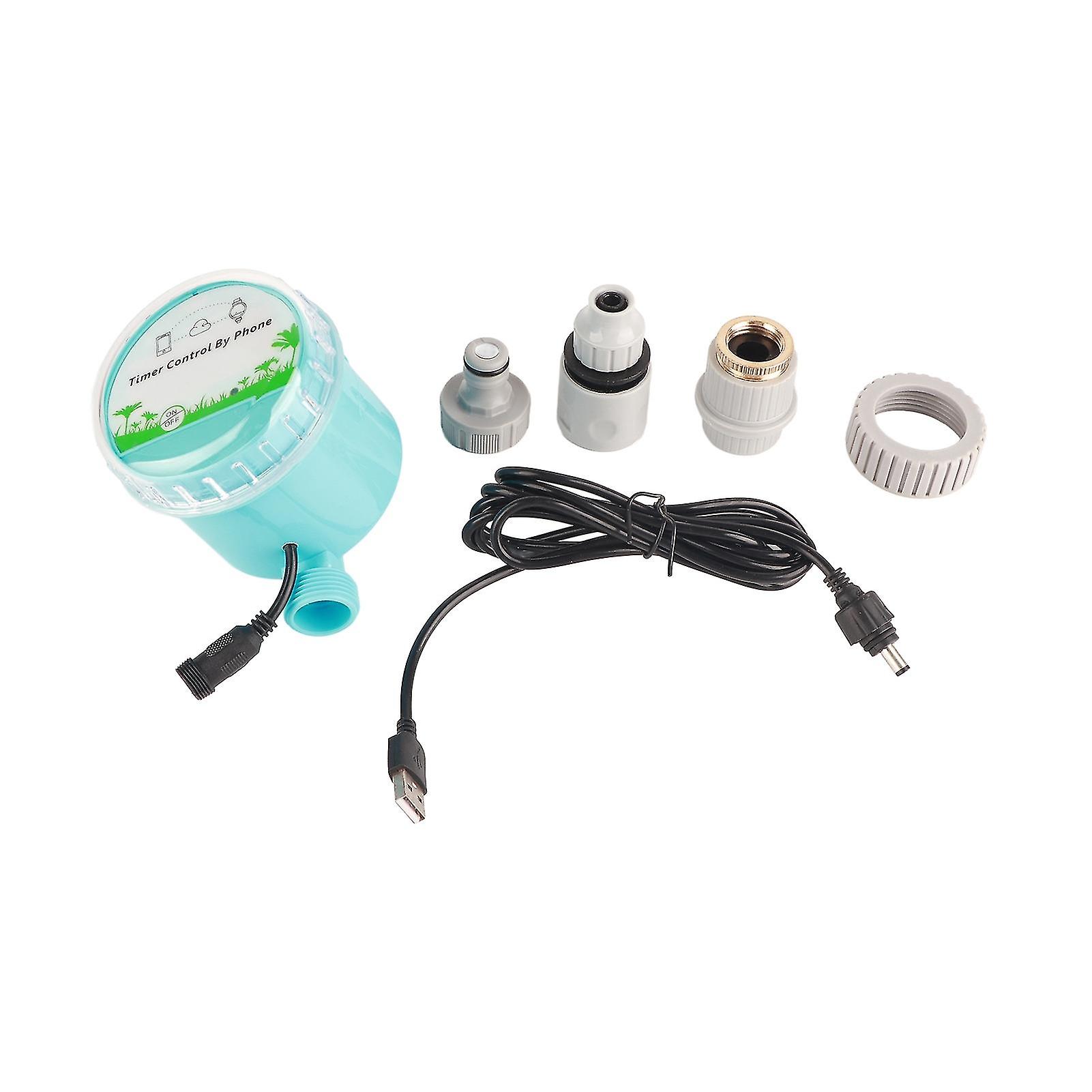 USB 2 in 1 Remote Control Irrigation Timer Wifi Bluetooth Water Timer Smart Watering Controller