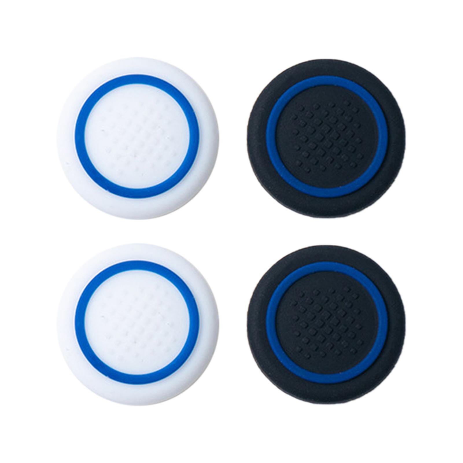 4Pcs Joystick Cover Comfortable Grip Spot Design Tight Fit Enhancing Friction Silicone Game Console Joystick Protective Case Cover for PS5