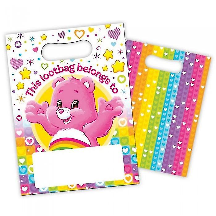 Care Bears Doppelseitige Partytaschen (8er-Pack)