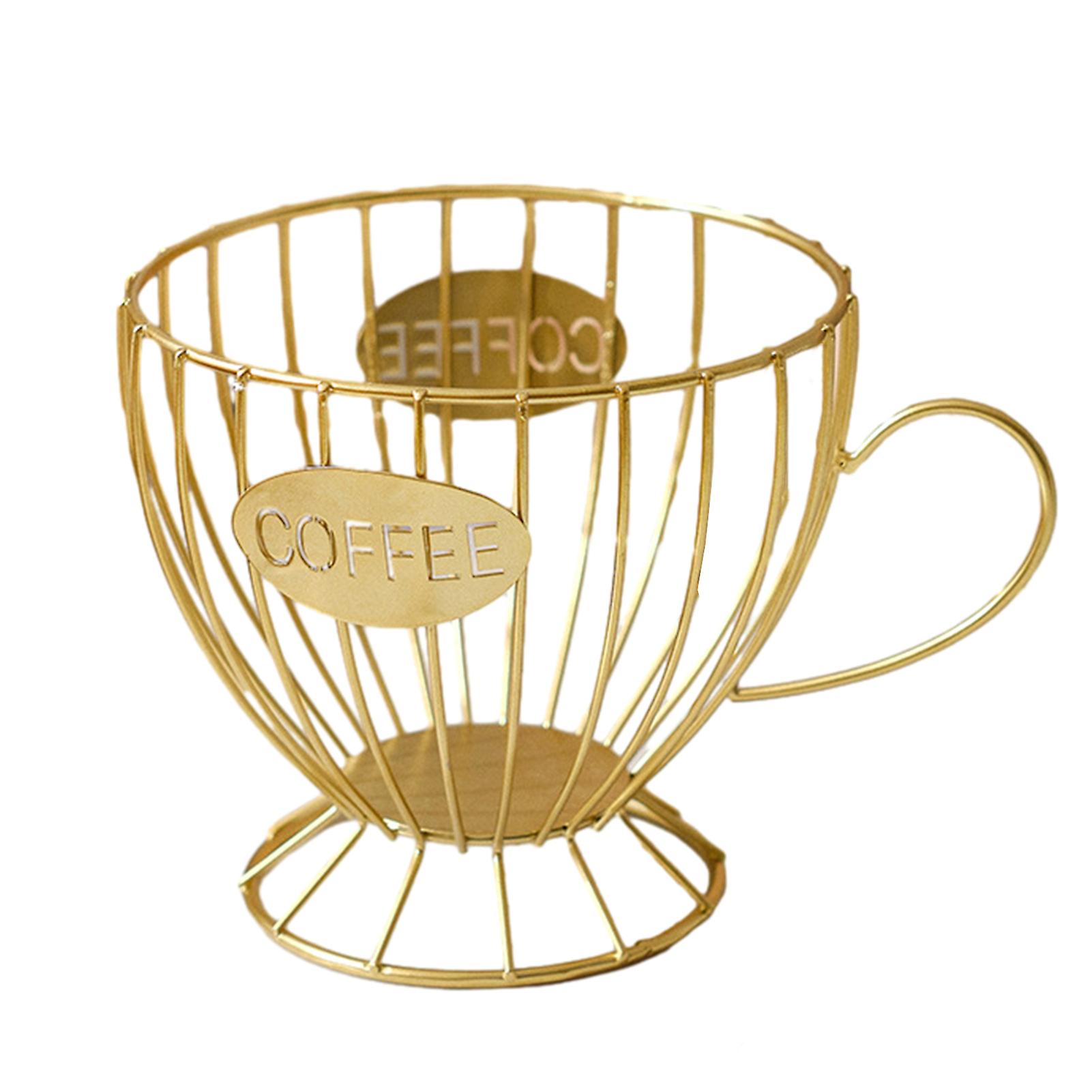 Stable Coffee Capsule Storage Rack Large Capacity Snack Candys Storage Rack for Counter Desktop