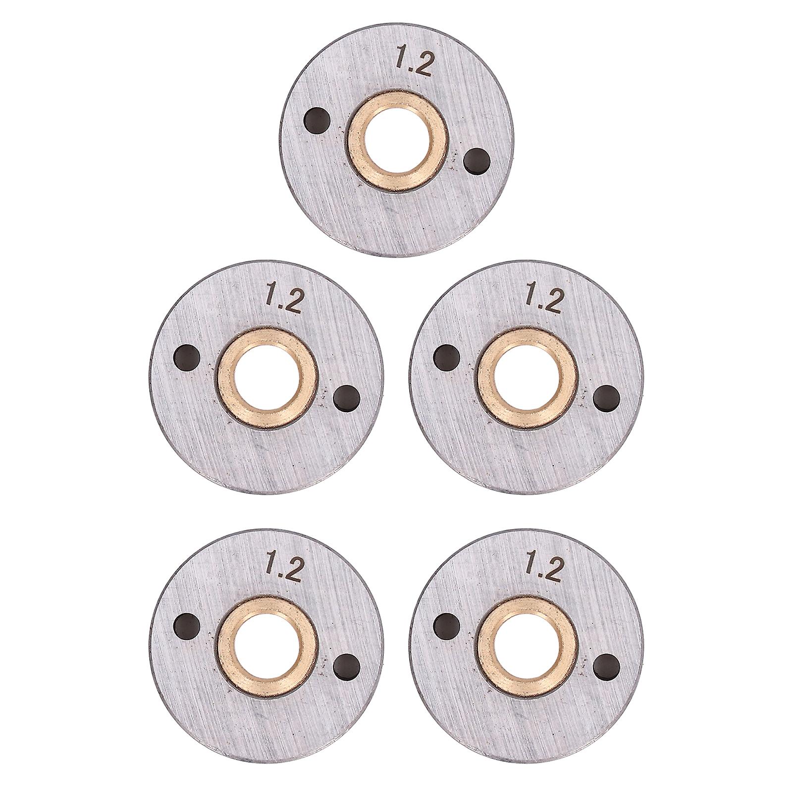5Pcs Wire Feed Roller GMAW Feeder Wheel Welder Drive Roll for BINZEI 15AK 24KD 36KD