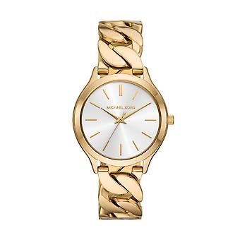 Michael Kors Runway Women's Watch - MK7472 Gold Steel Bracelet